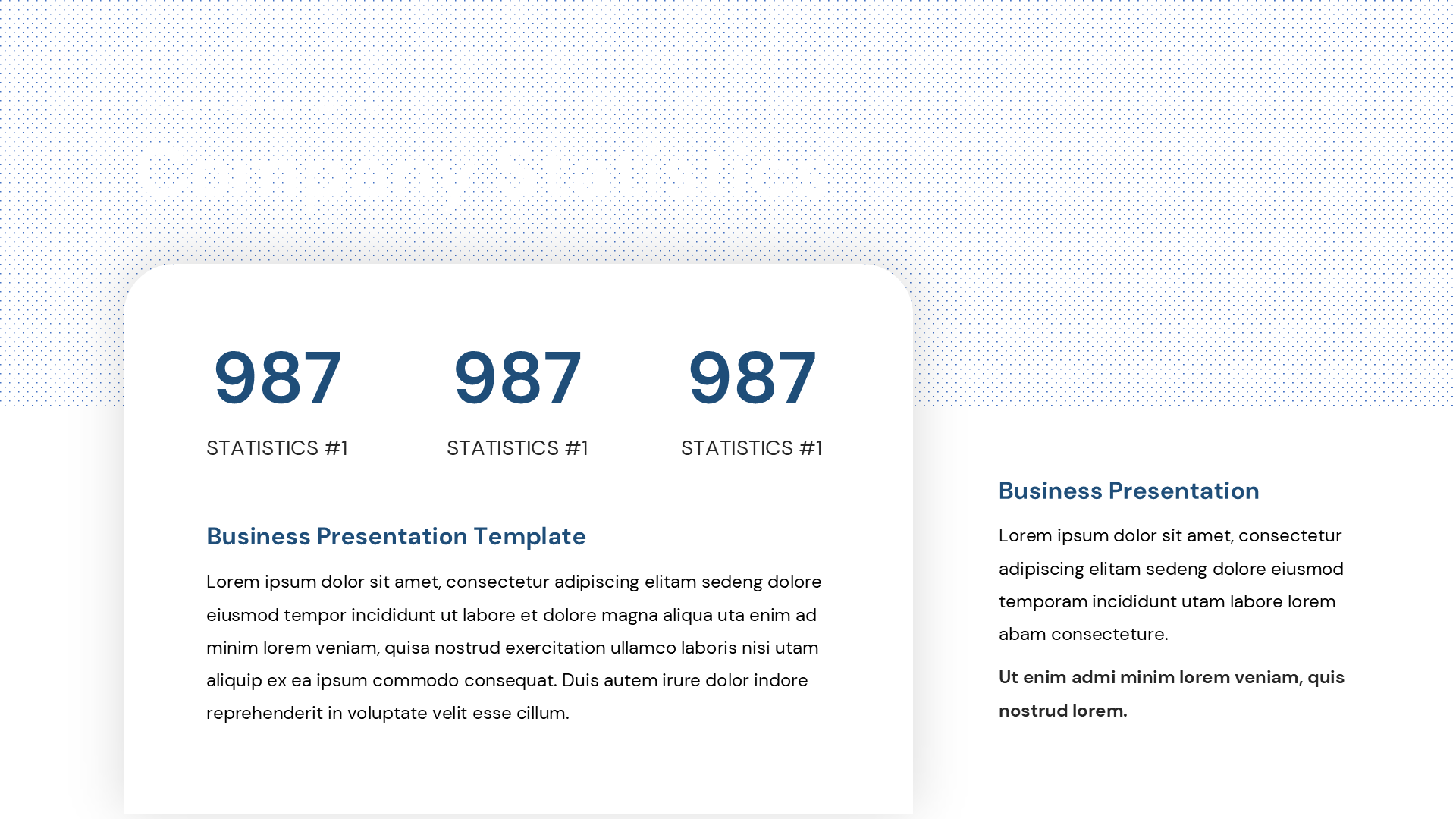 Corporate Business V2 slide 4
